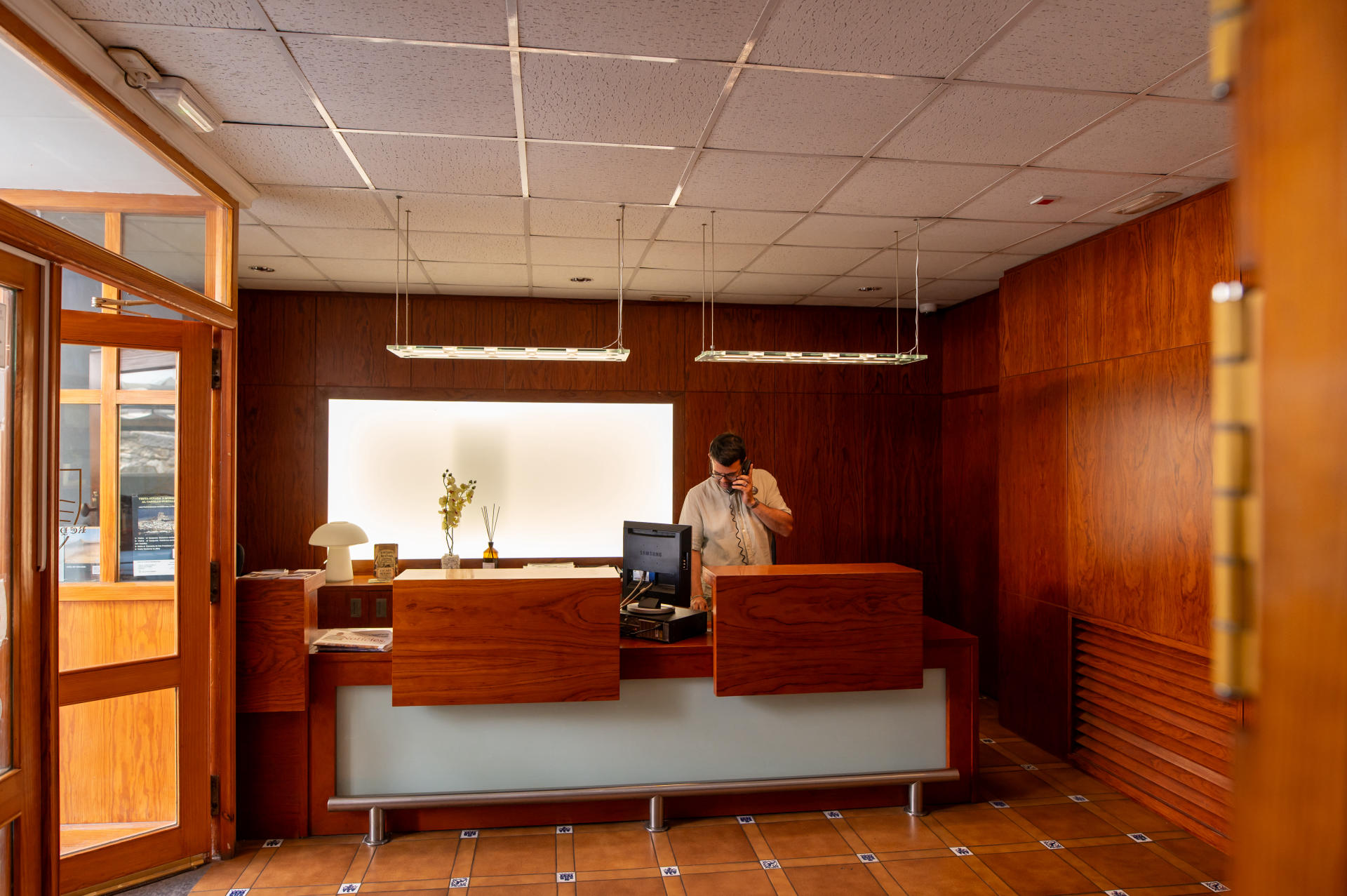 Recepción del Hotel Rey Don Jaime